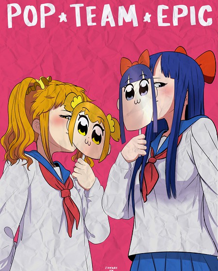 انمي Pop Team Epic 2018 مترجم كامل