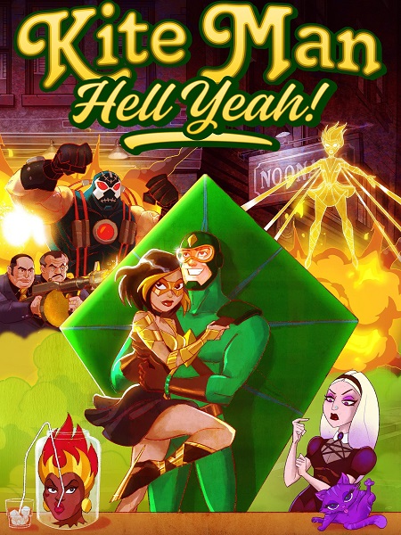 مسلسل Kite Man Hell Yeah الموسم الاول مترجم كامل